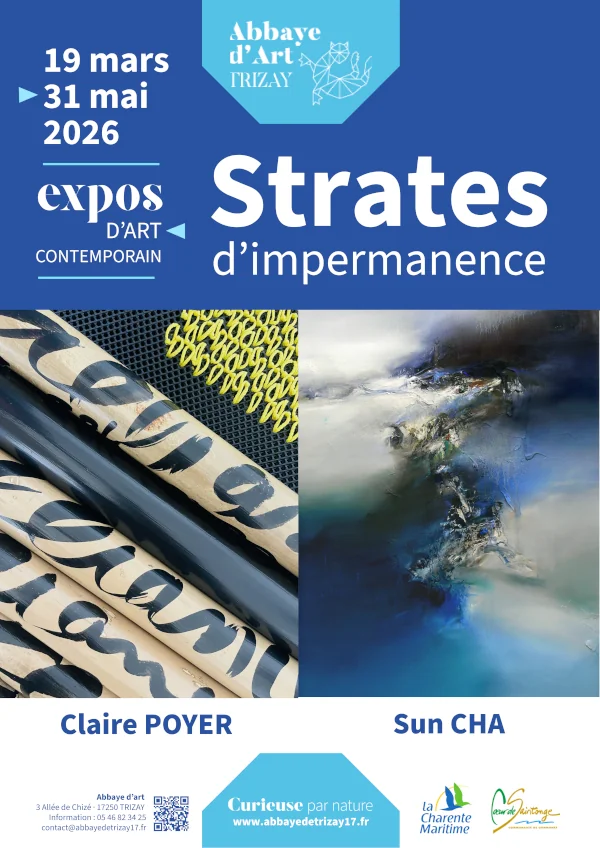 Affiche Strates d'impermanence